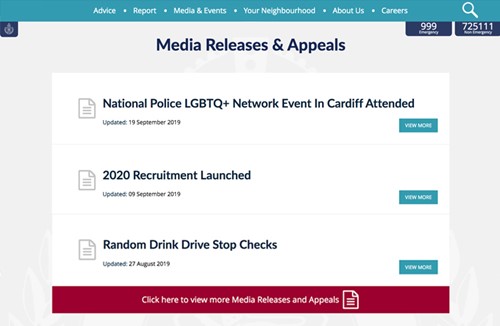 Guernsey Police new website Media & Events